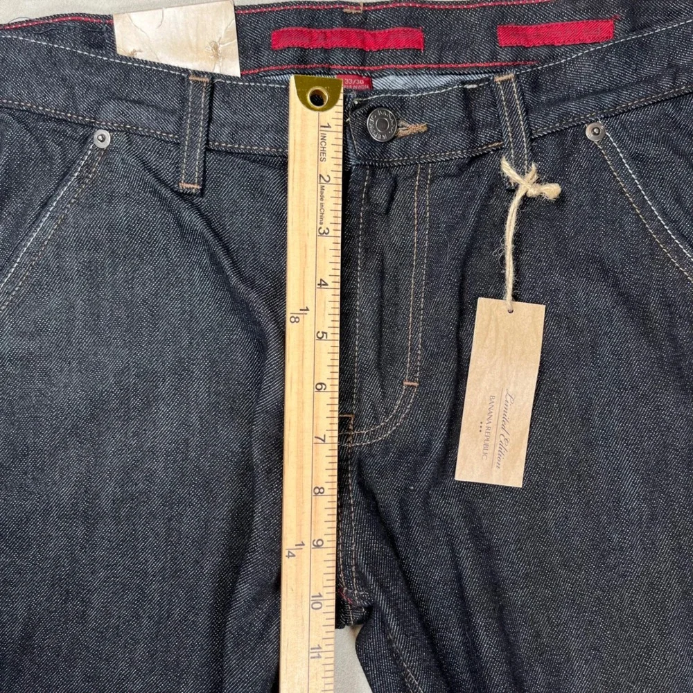 New Banana Republic Modern Utility Jeans Men 33x30 Limited Edition Deadstock NWT